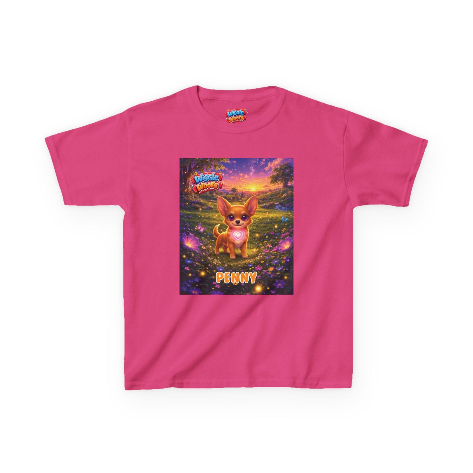'Penny' Wiggle Woofs™ Kids Heavy Cotton™ Tee - Image 15