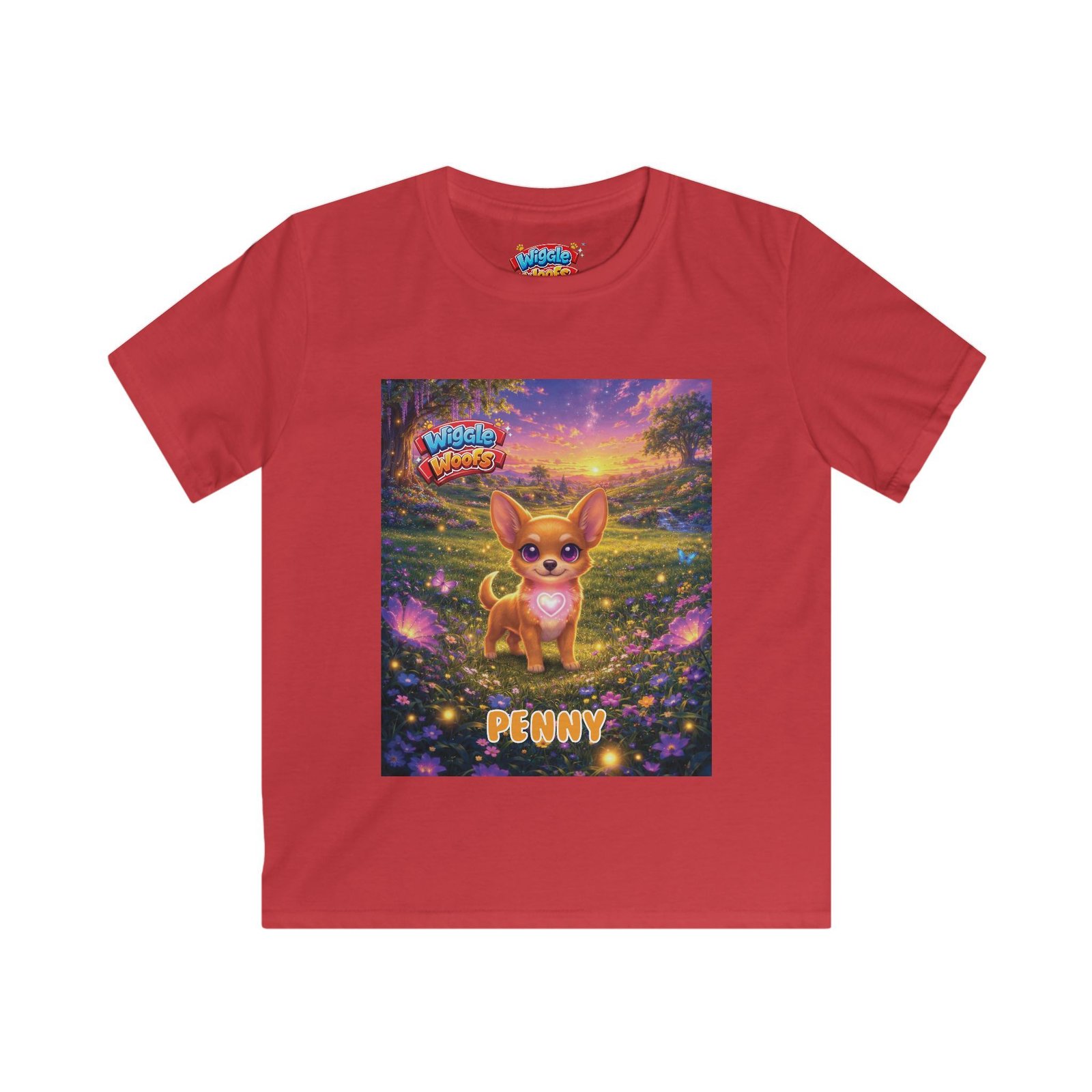 'Penny' Wiggle Woofs™ Kids Softstyle Tee - Image 20