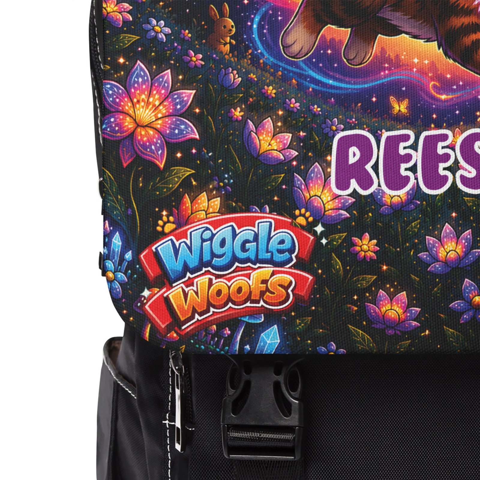 REESE Wiggle Woofs™ Unisex Casual Shoulder Backpack - Image 5