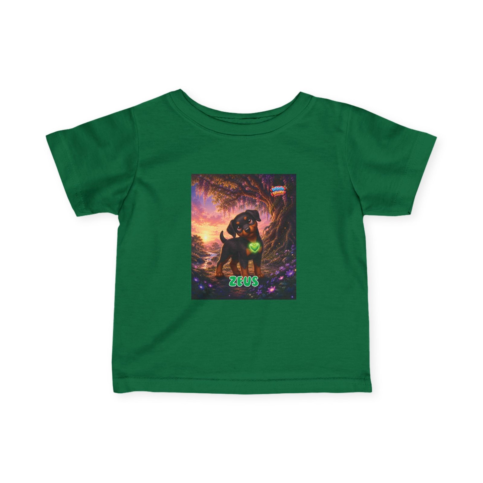 Zeus Wiggle Woofs™ Infant Fine Jersey Tee - Image 13