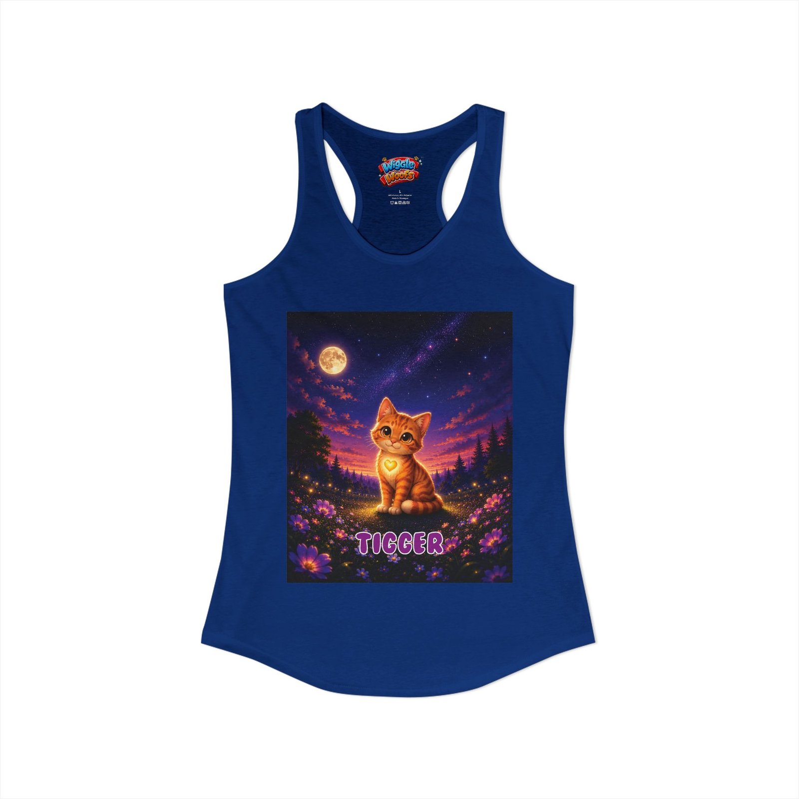 Tigger Wiggle Woofs™ Women's Ideal Racerback Tank - Image 14