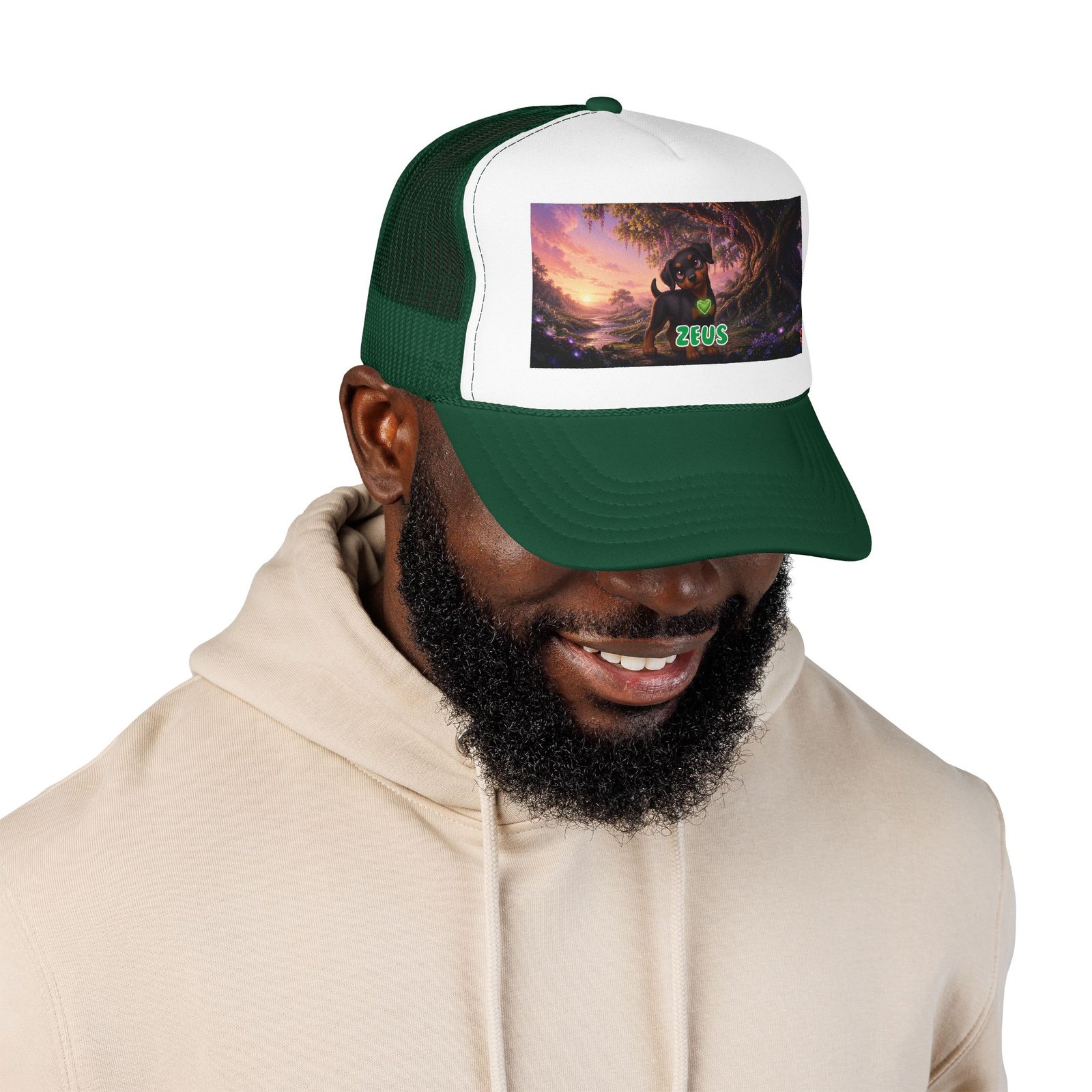 Zeus Wiggle Woofs™ Foam Trucker Hat - Image 12