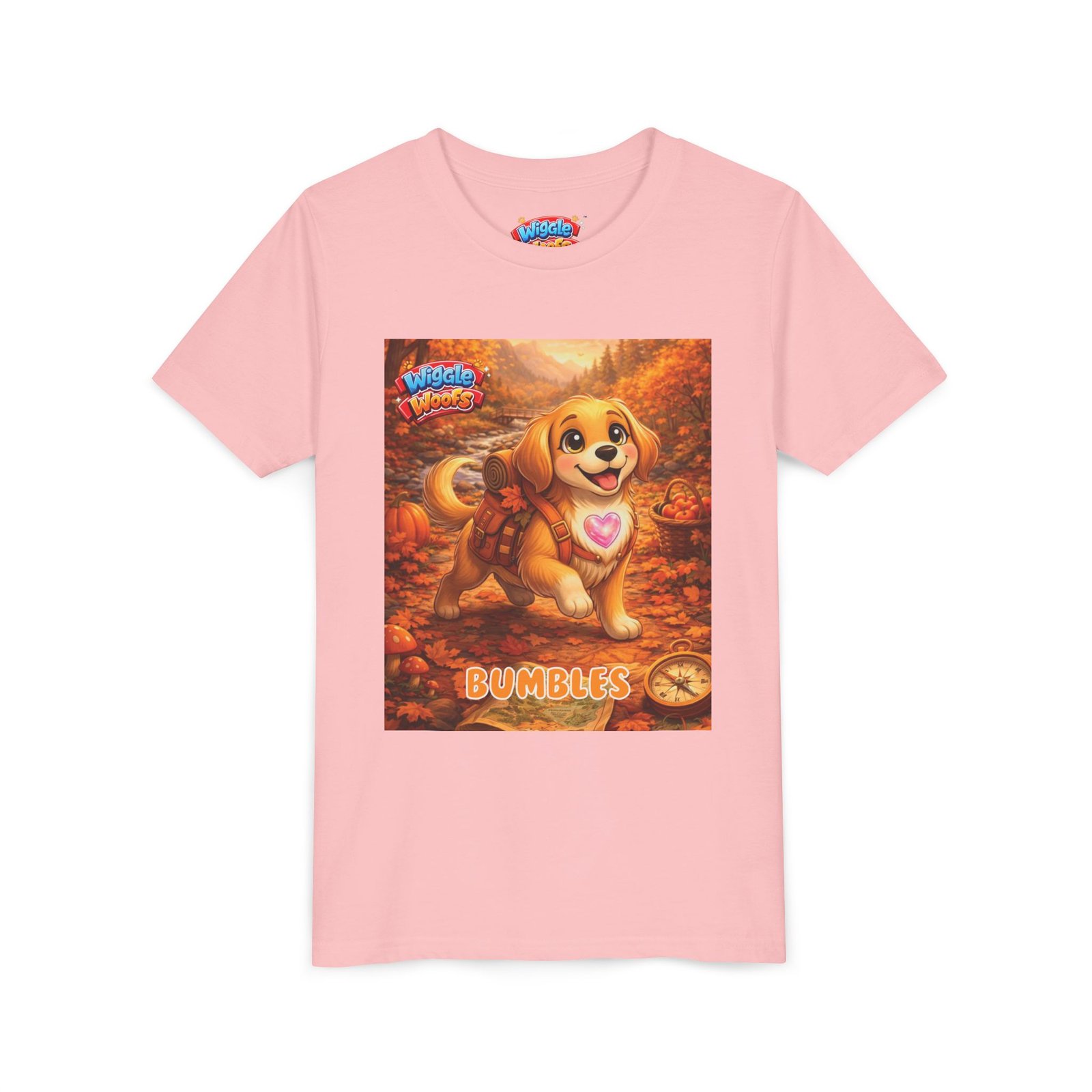 'Bumbles' Wiggle Woofs™ Youth Short Sleeve Tee - Image 19