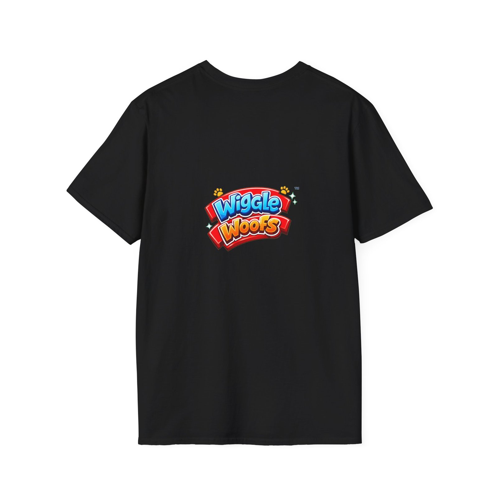 Zeus Wiggle Woofs™ Unisex Softstyle T-Shirt - Image 8