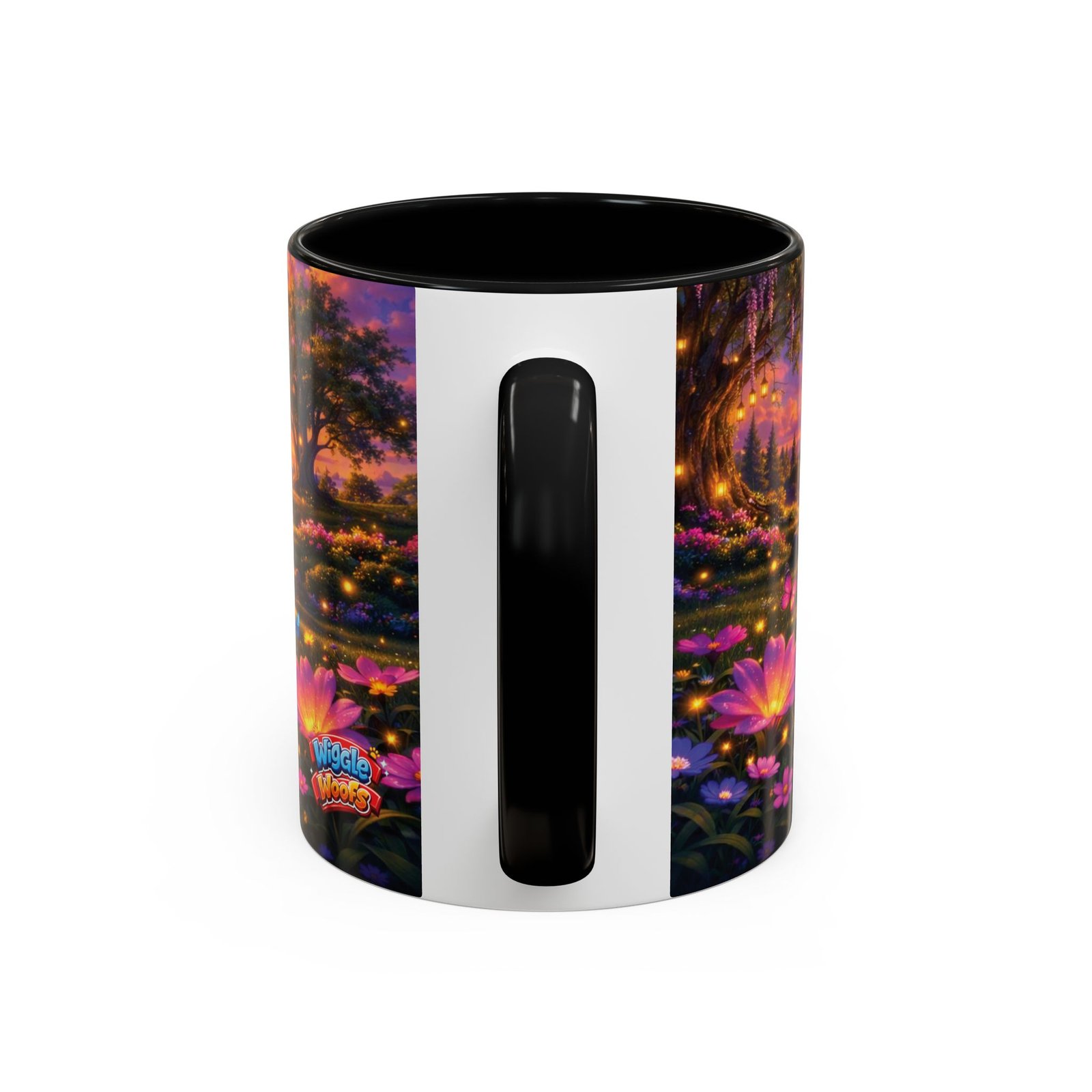 'Penny' Wiggle Woofs™ Accent Coffee Mug (11, 15oz) - Image 4