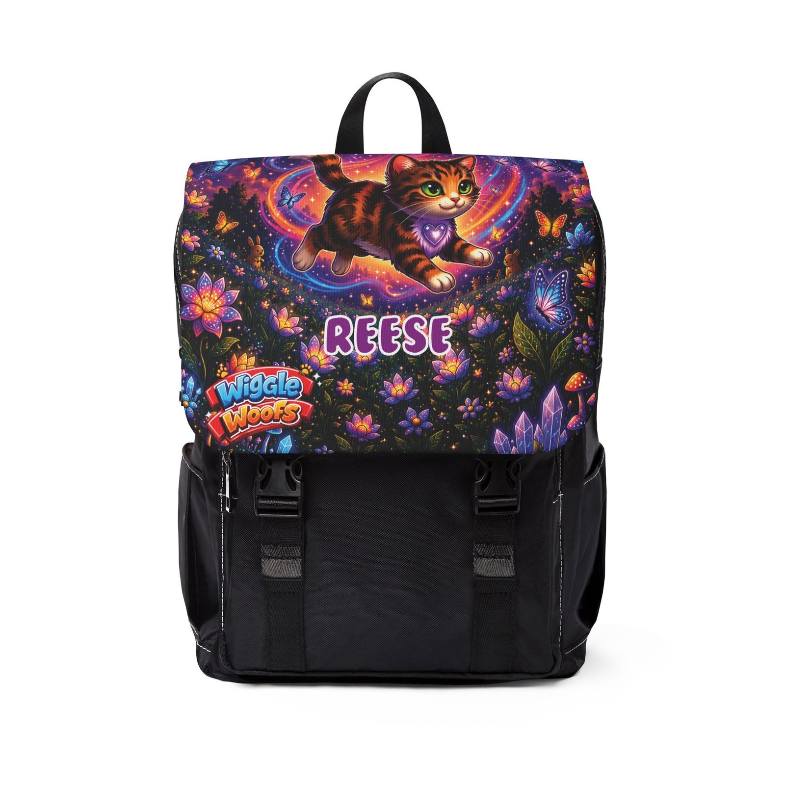 REESE Wiggle Woofs™ Unisex Casual Shoulder Backpack