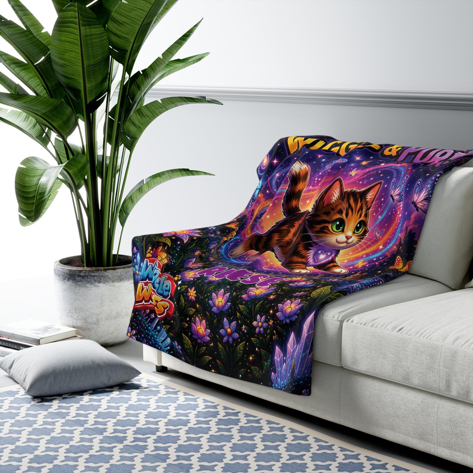 REESE Wiggle Woofs™ Sherpa Fleece Blanket - Image 3