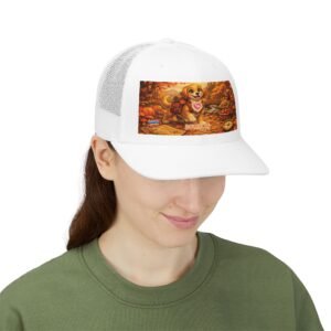 bumbles-wiggle-woofs-snapback-trucker-cap