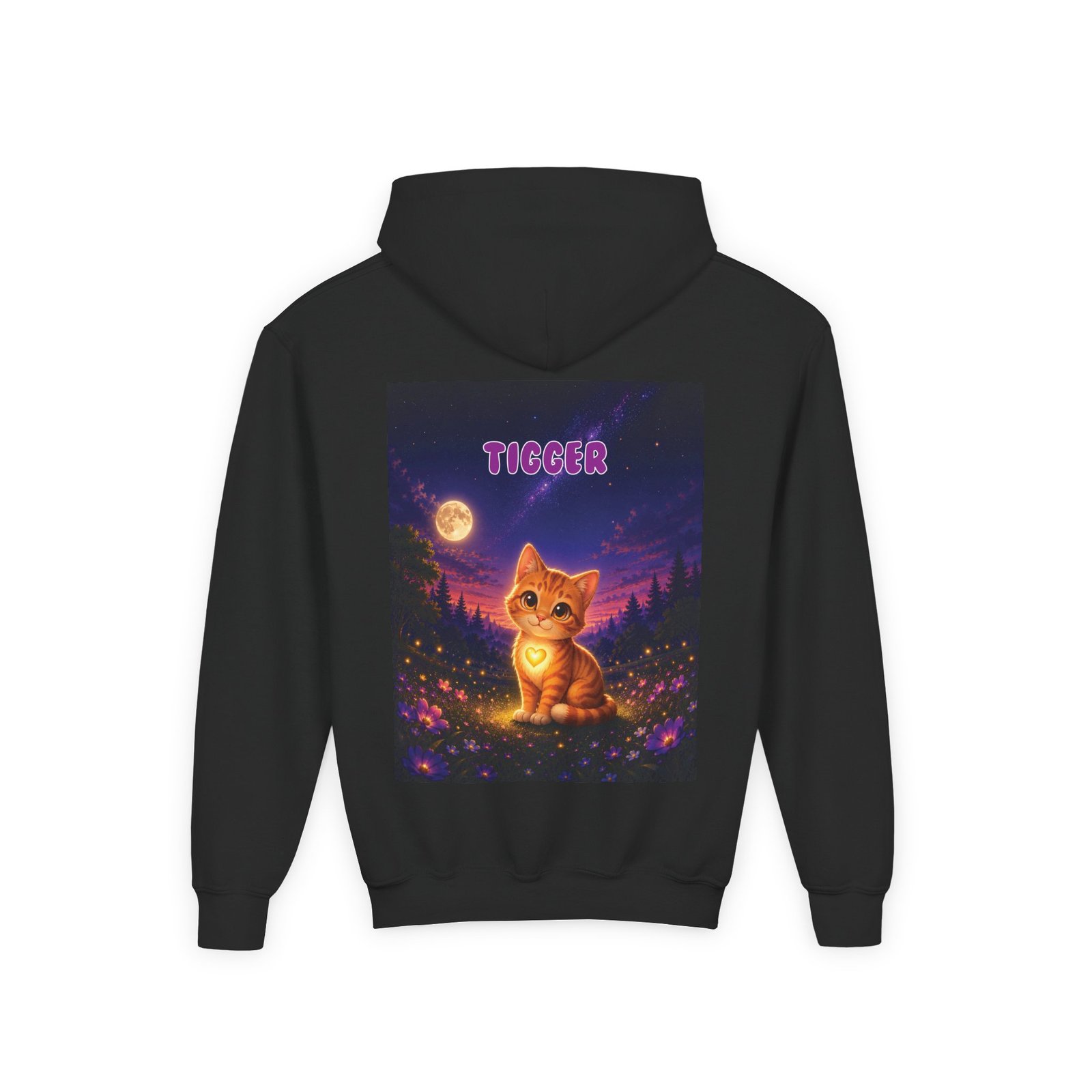 Tigger Wiggle Woofs™ Youth Heavy Blend Hooded Sweatshirt - Image 5