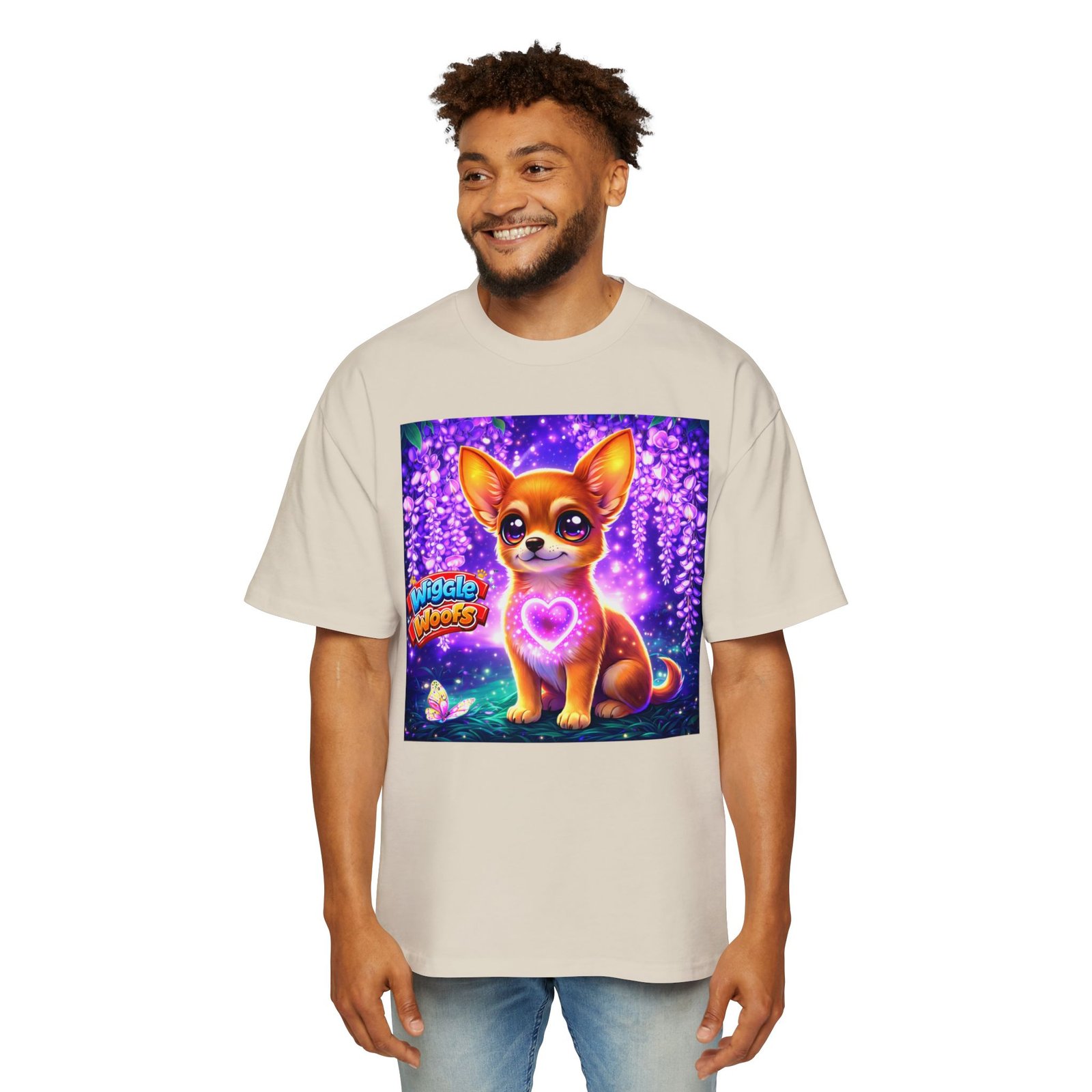 Penny Wiggle Woofs™ Oversized Heavy Tee - Image 9