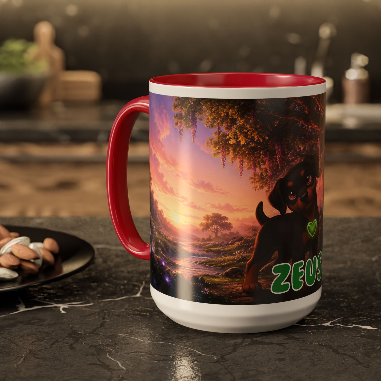Zeus Wiggle Woofs™ Colorful Mugs (11oz, 15oz) - Image 132