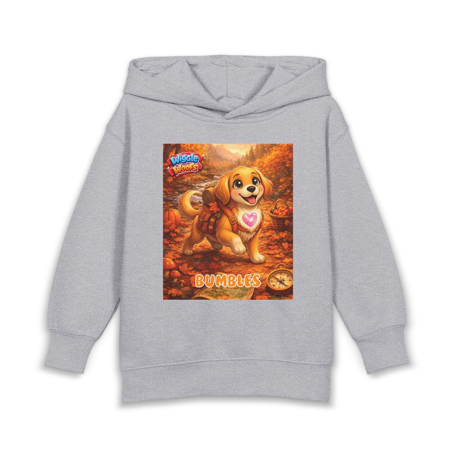 'Bumbles' Wiggle Woofs™ Toddler Pullover Fleece Hoodies - Image 5