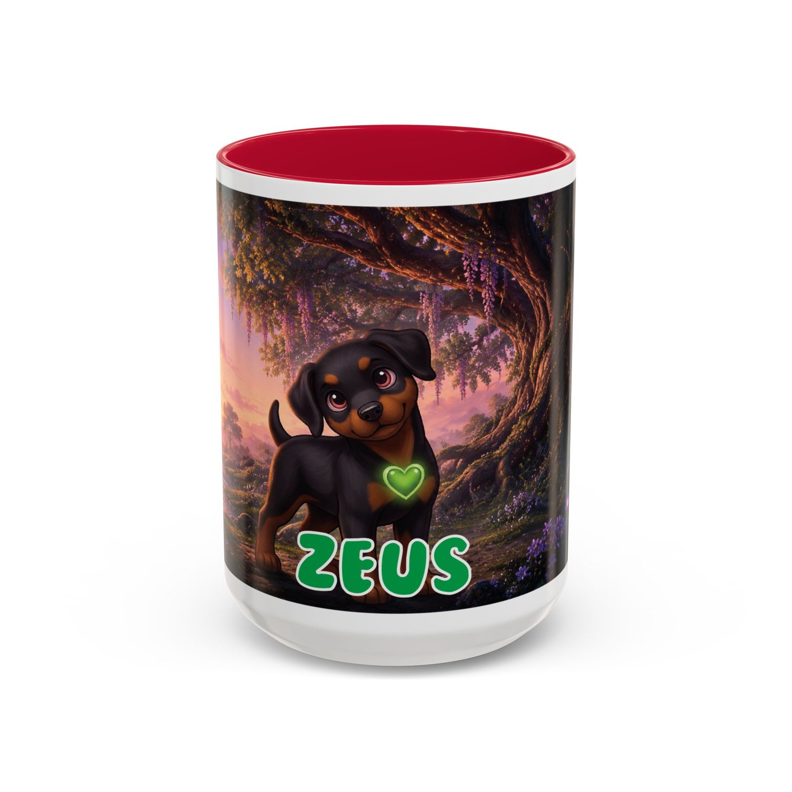 Zeus Wiggle Woofs™ Colorful Mugs (11oz, 15oz) - Image 127
