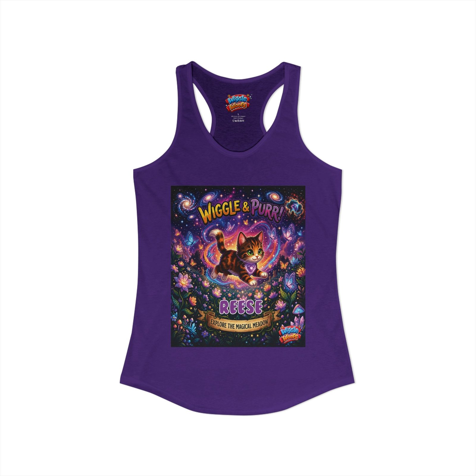 REESE Wiggle Woofs™ Women's Ideal Racerback Tank - Image 46