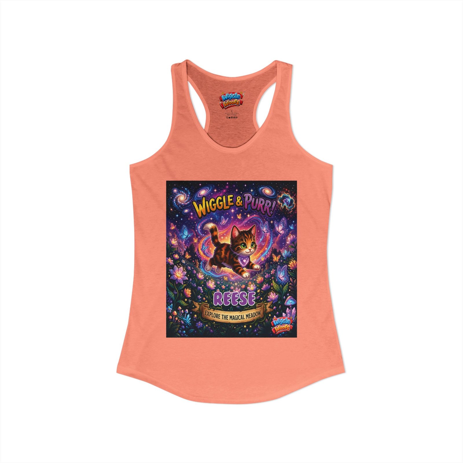 REESE Wiggle Woofs™ Women's Ideal Racerback Tank - Image 10