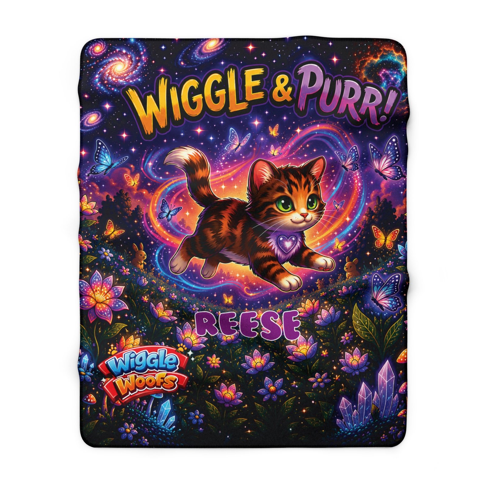 REESE Wiggle Woofs™ Sherpa Fleece Blanket - Image 9