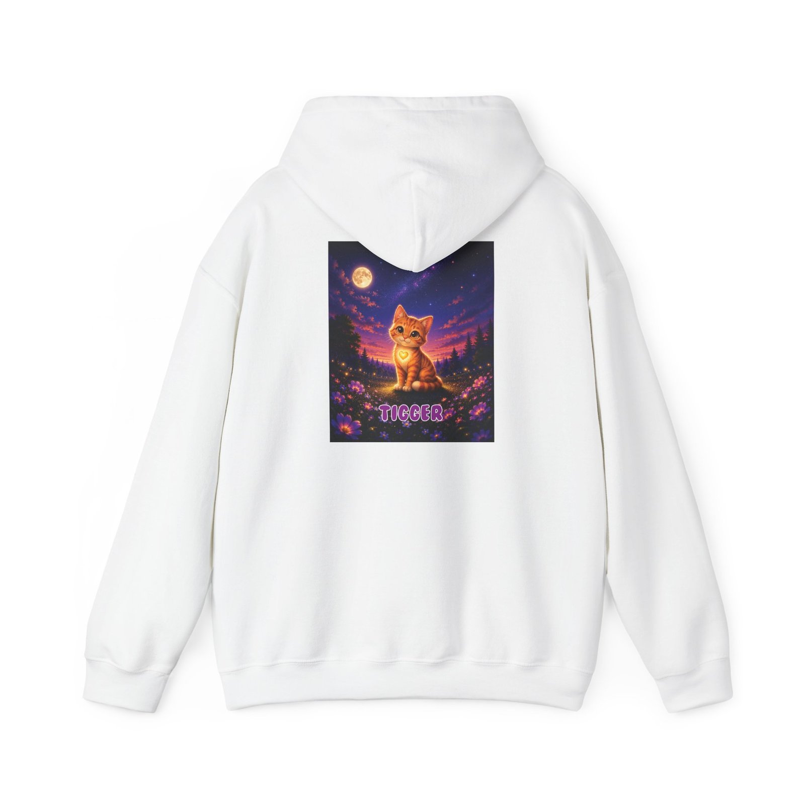 Tigger Wiggle Woofs™ Unisex Heavy Blend™ Hooded Sweatshirt - Image 2