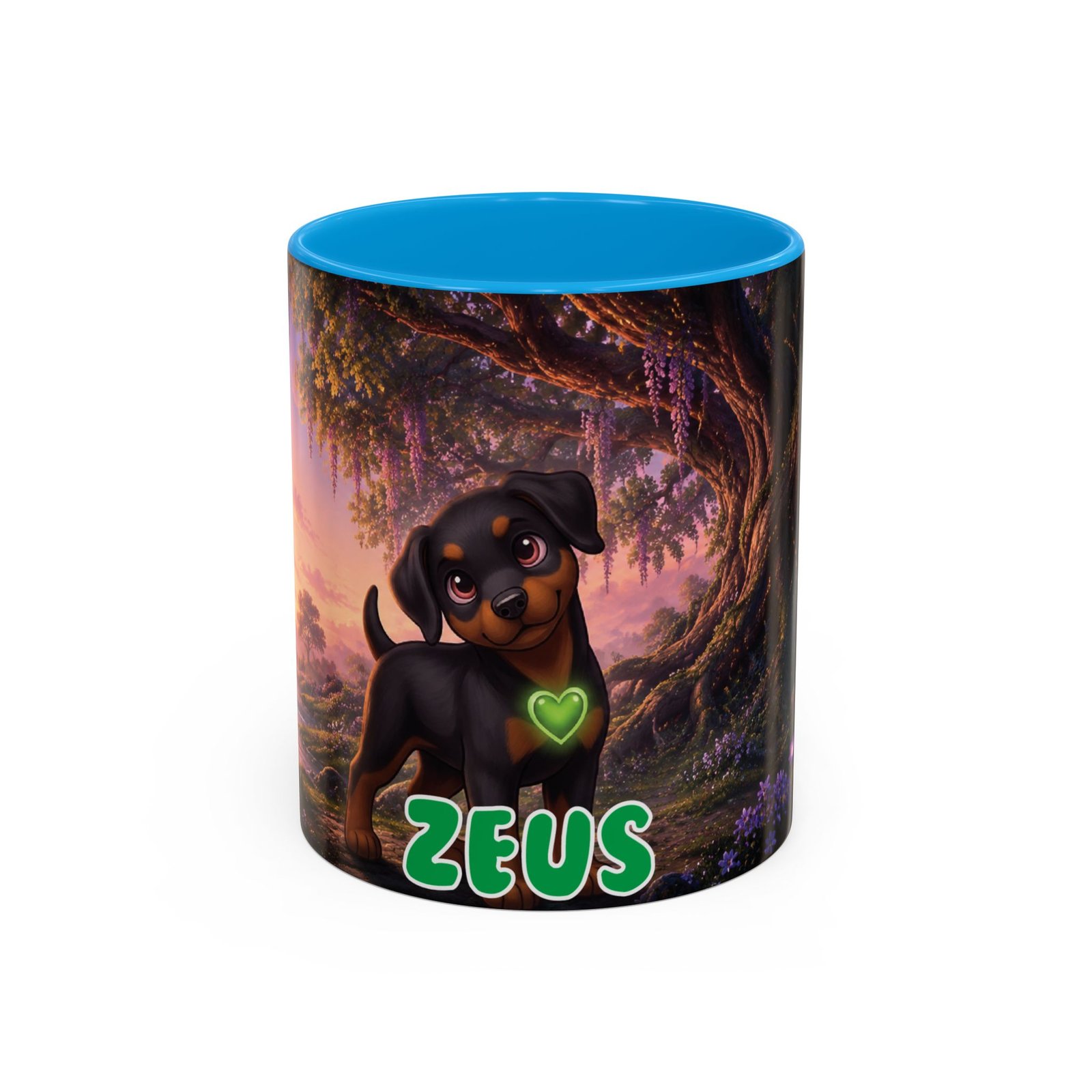 Zeus Wiggle Woofs™ Colorful Mugs (11oz, 15oz) - Image 31