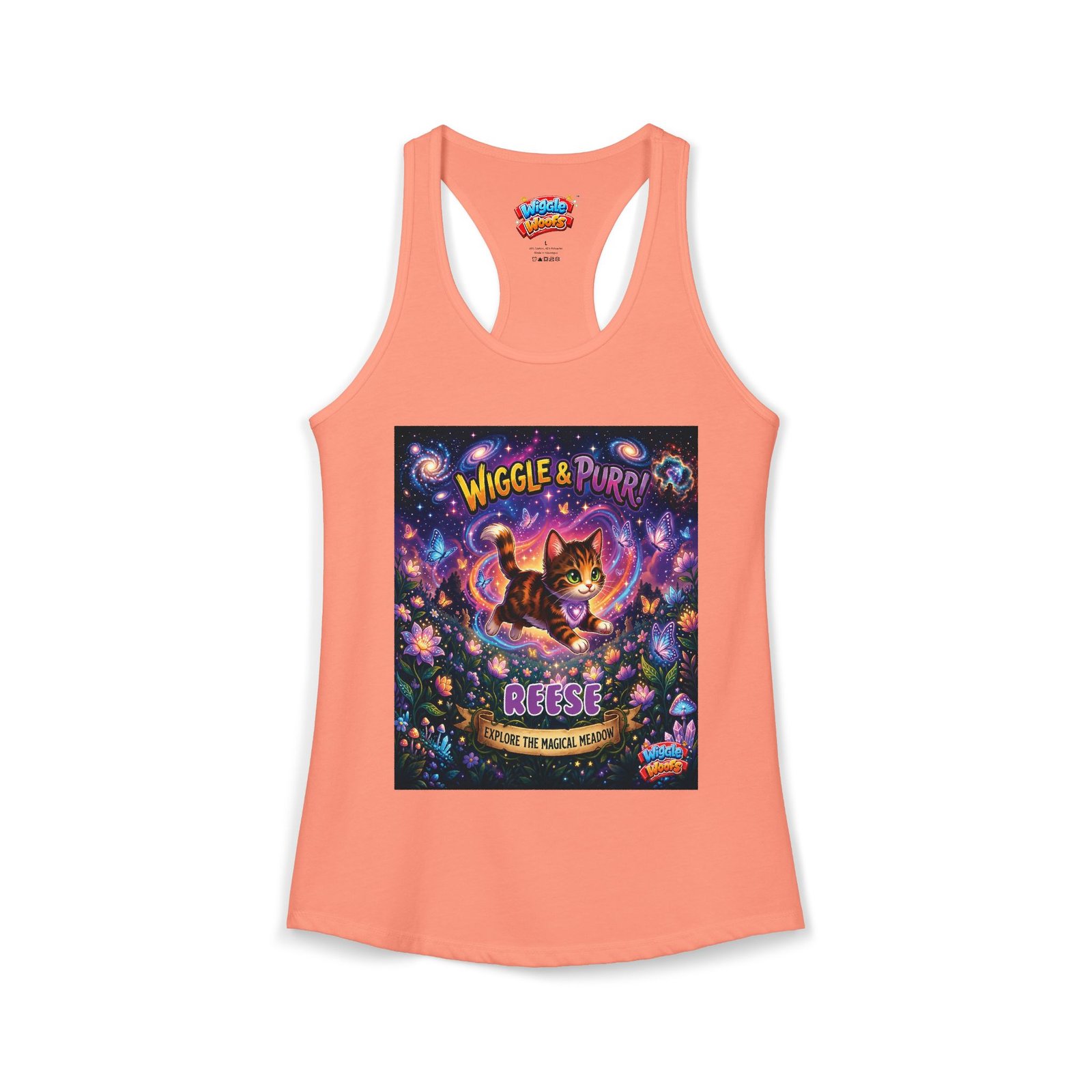 REESE Wiggle Woofs™ Women's Ideal Racerback Tank - Image 9