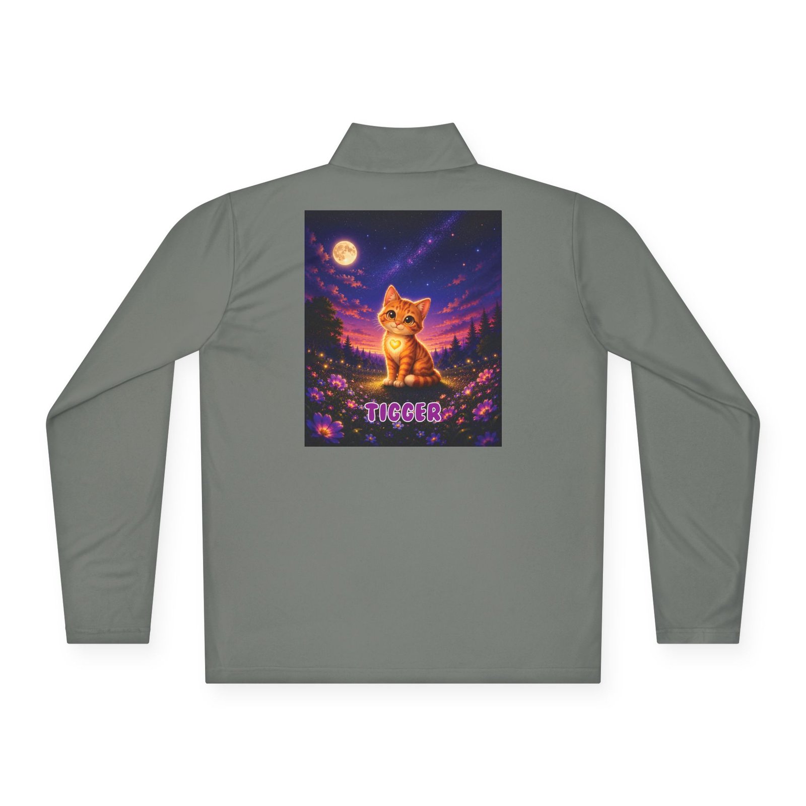 Tigger Wiggle Woofs™ Unisex Quarter-Zip Pullover - Image 8