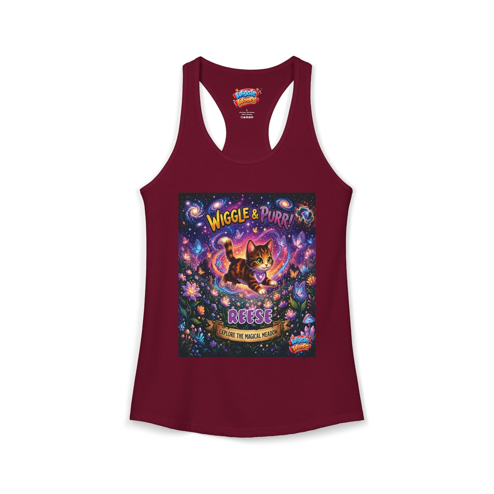 REESE Wiggle Woofs™ Women's Ideal Racerback Tank - Image 53