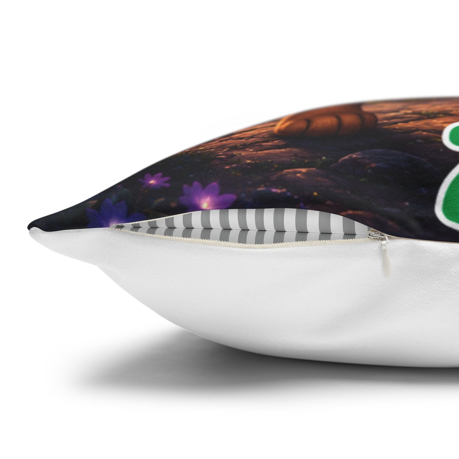 Zeus Wiggle Woofs™ Spun Polyester Square Pillowcase - Image 5