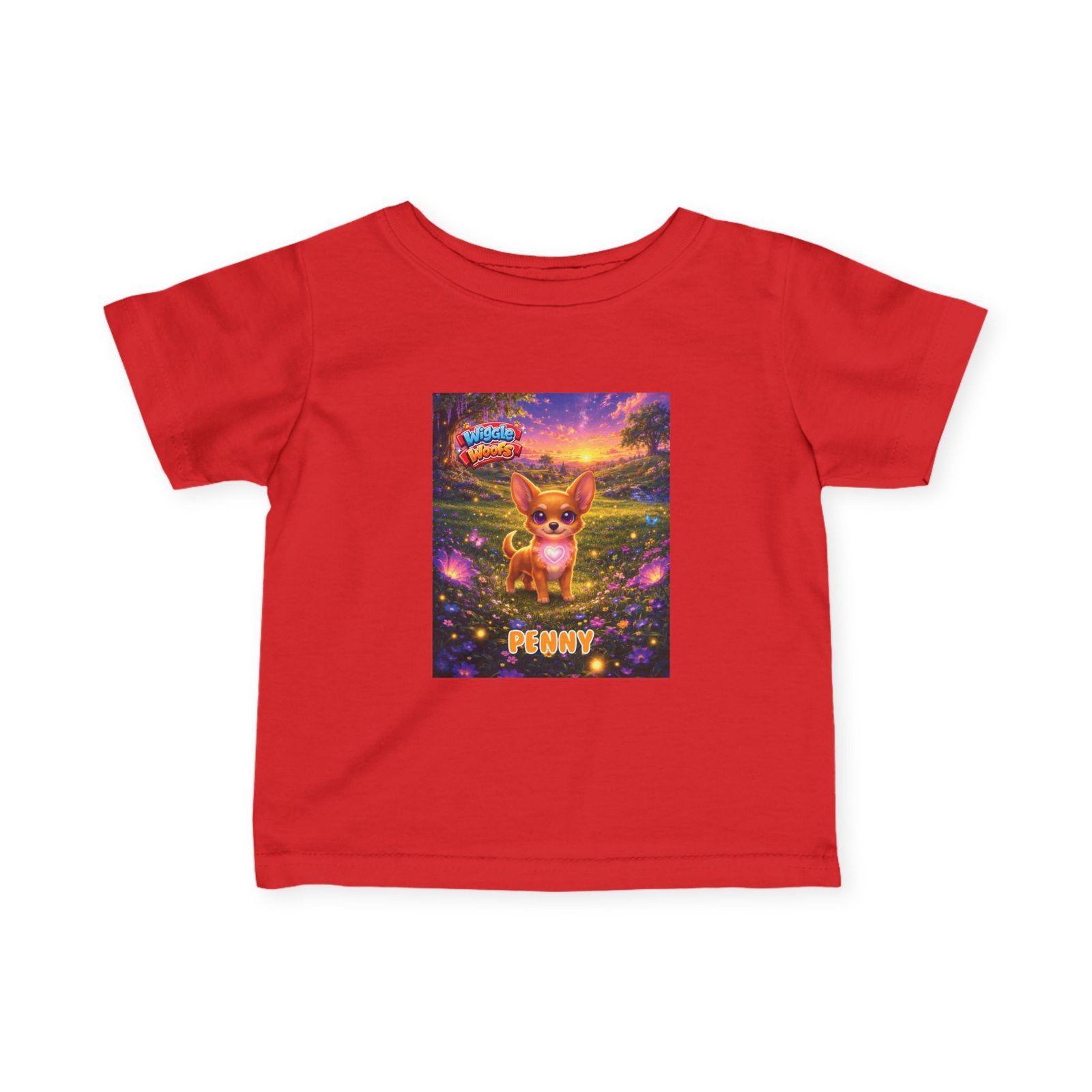 'Penny' Wiggle Woofs™ Infant Fine Jersey Tee - Image 33