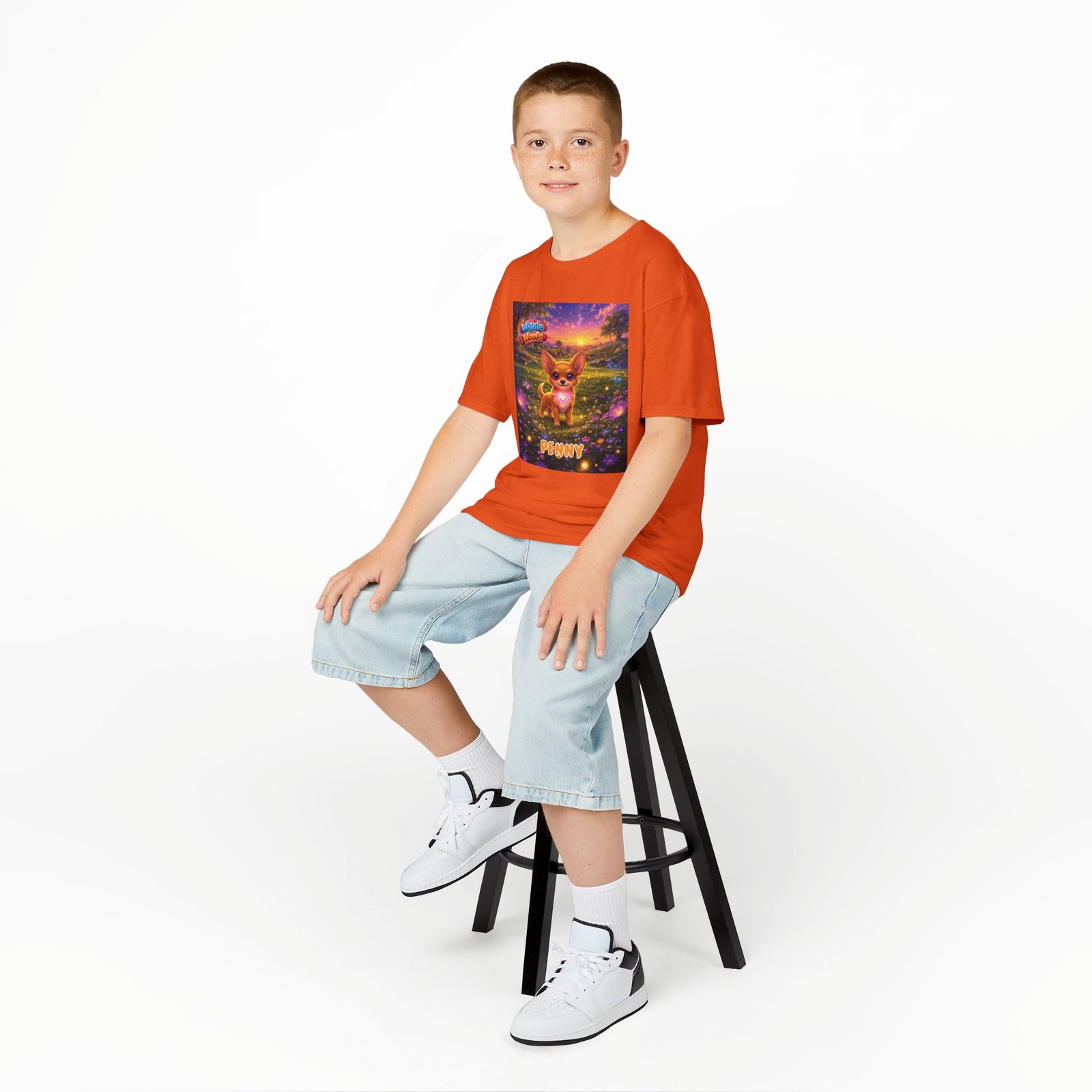 'Penny' Wiggle Woofs™ Kids Heavy Cotton™ Tee - Image 10