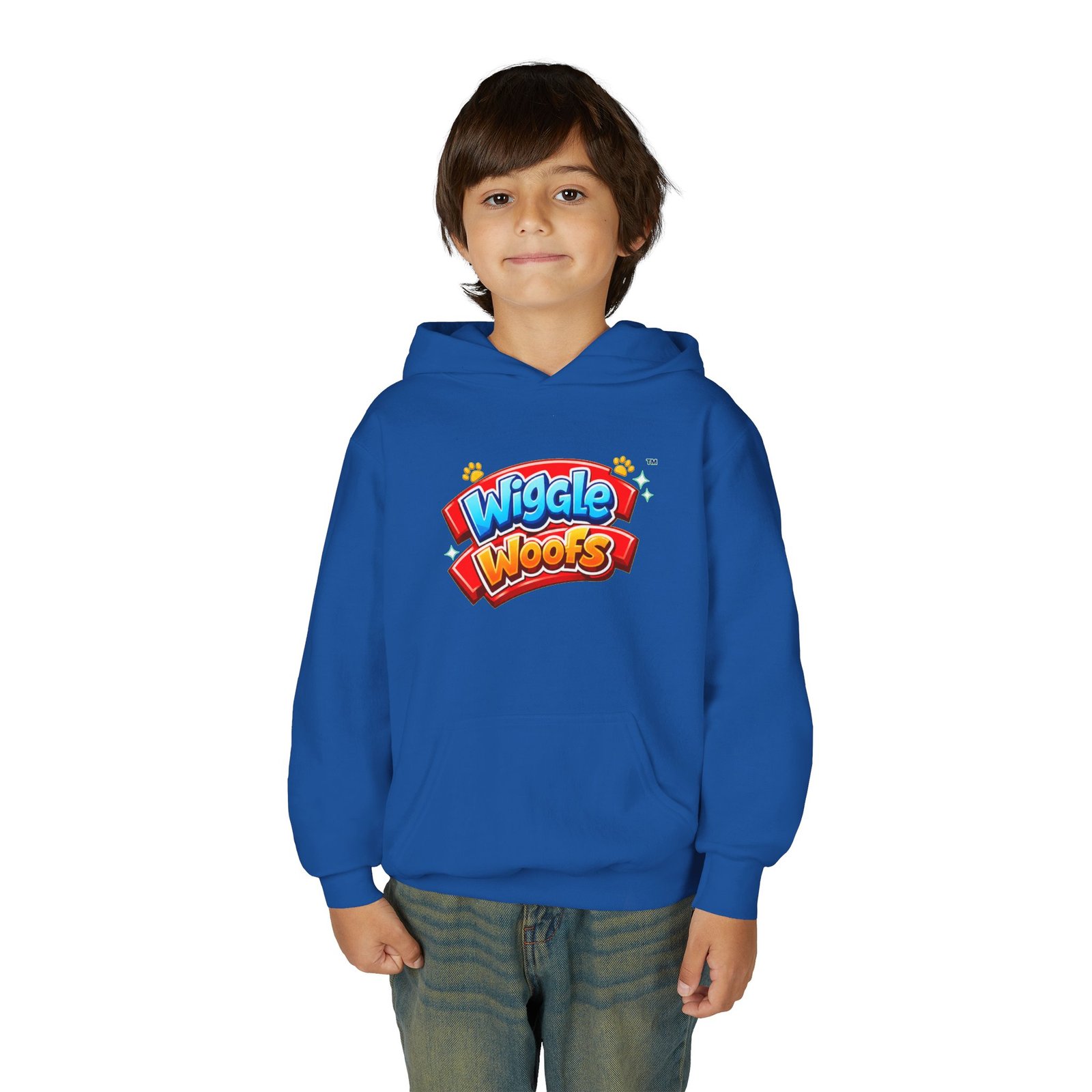 Tigger Wiggle Woofs™ Youth Heavy Blend Hooded Sweatshirt - Image 14