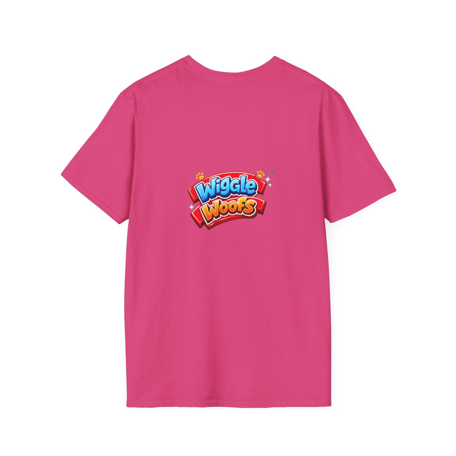 Zeus Wiggle Woofs™ Unisex Softstyle T-Shirt - Image 32