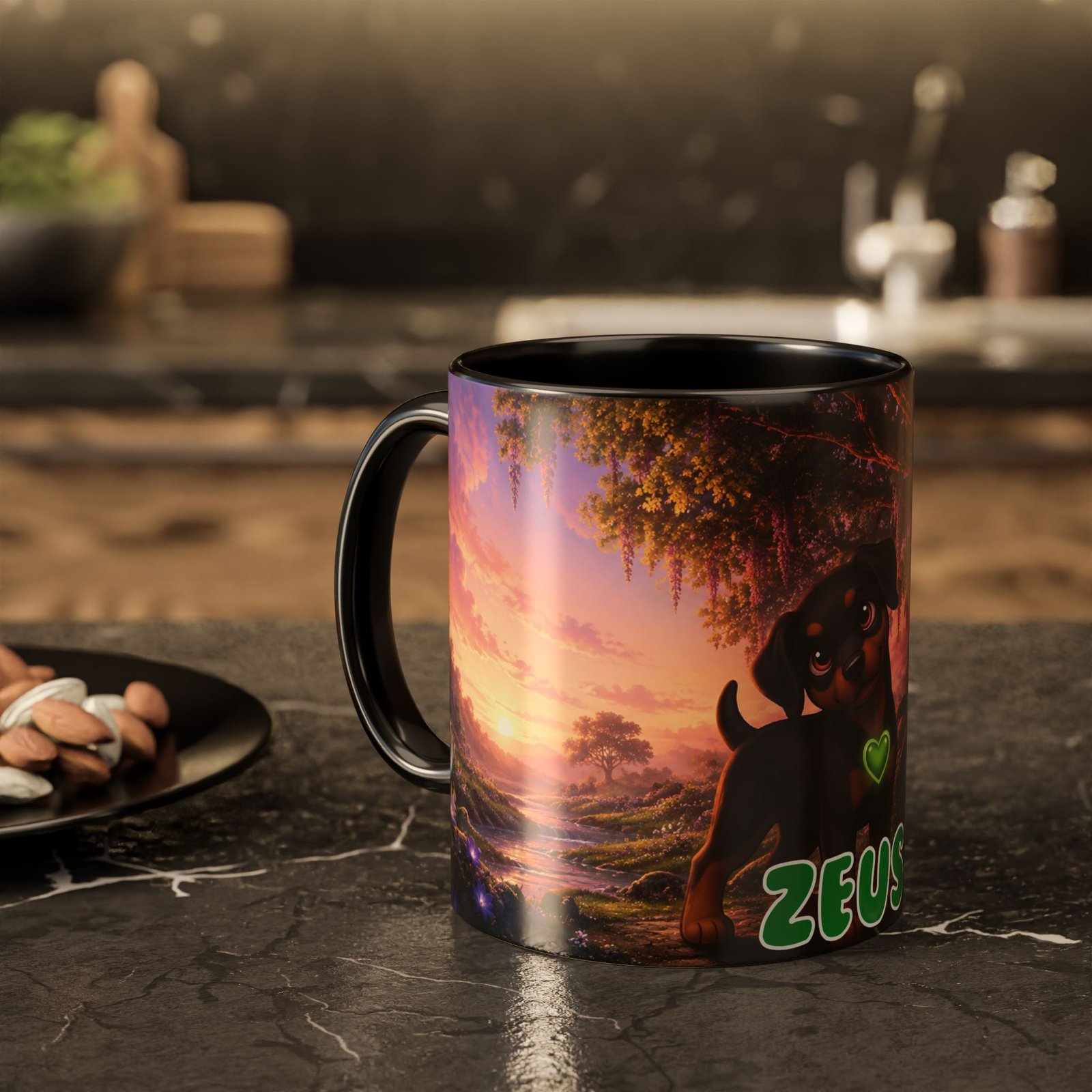 Zeus Wiggle Woofs™ Colorful Mugs (11oz, 15oz) - Image 6