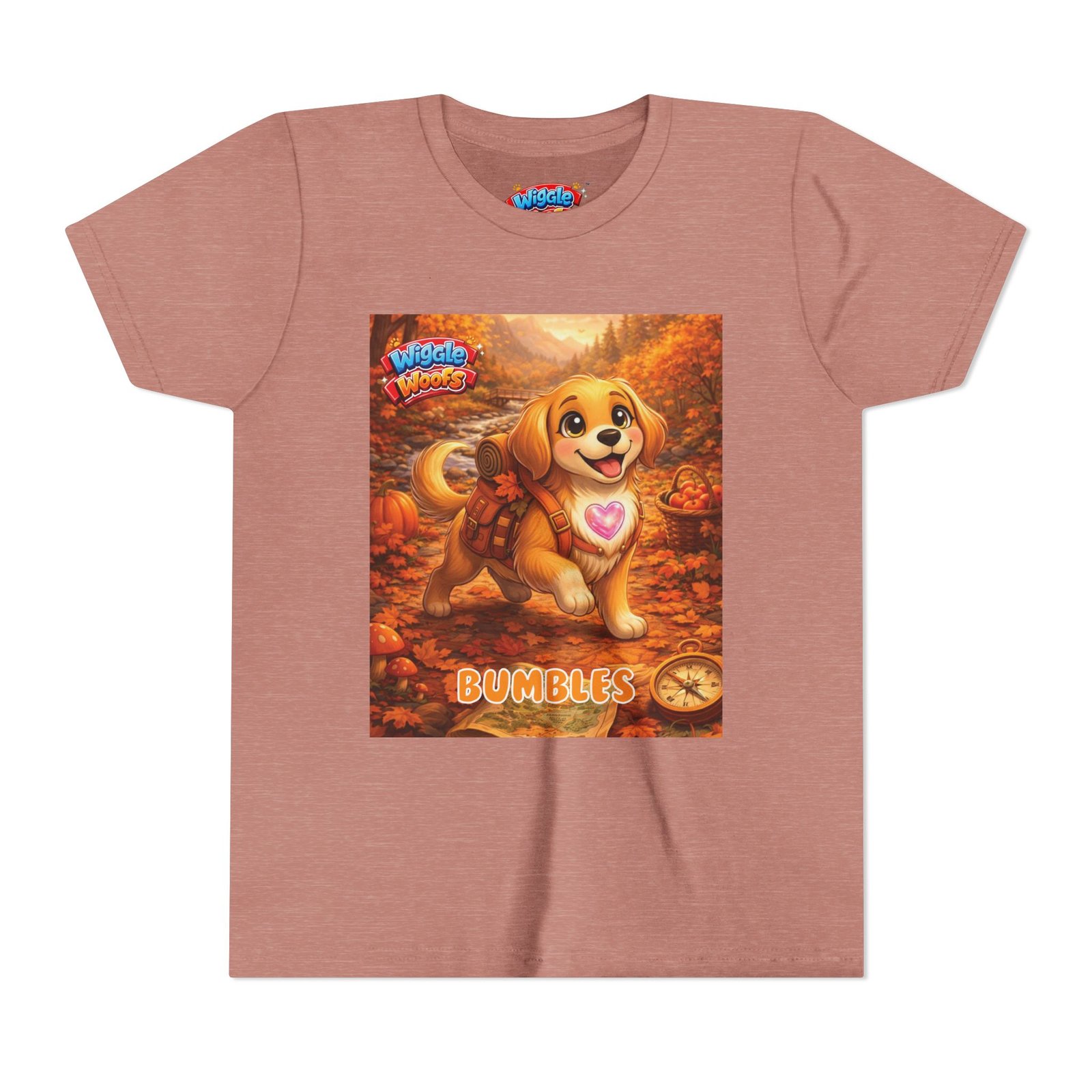 'Bumbles' Wiggle Woofs™ Youth Short Sleeve Tee - Image 9