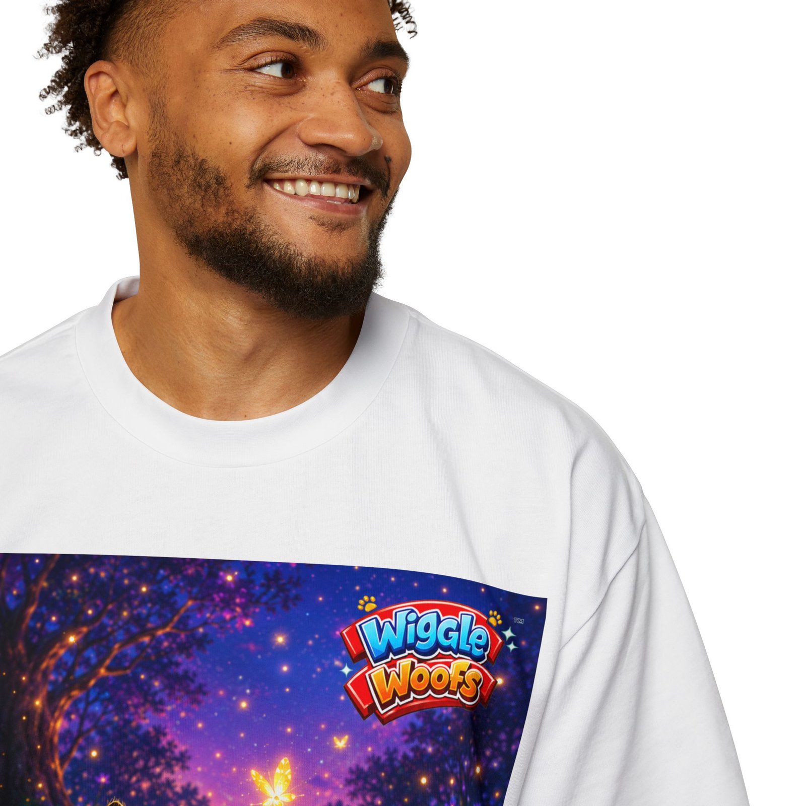 Reese Wiggle Woofs™ Oversized Heavy Tee - Image 3