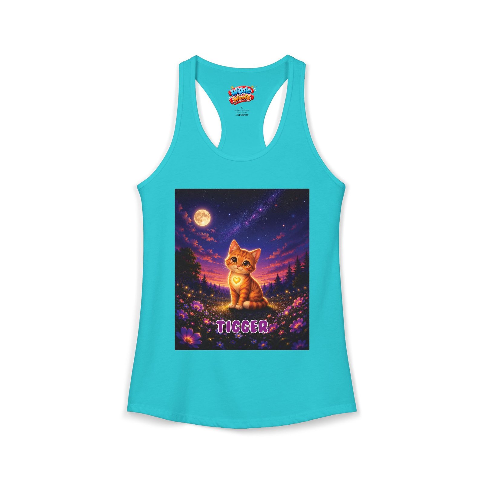 Tigger Wiggle Woofs™ Women's Ideal Racerback Tank - Image 12