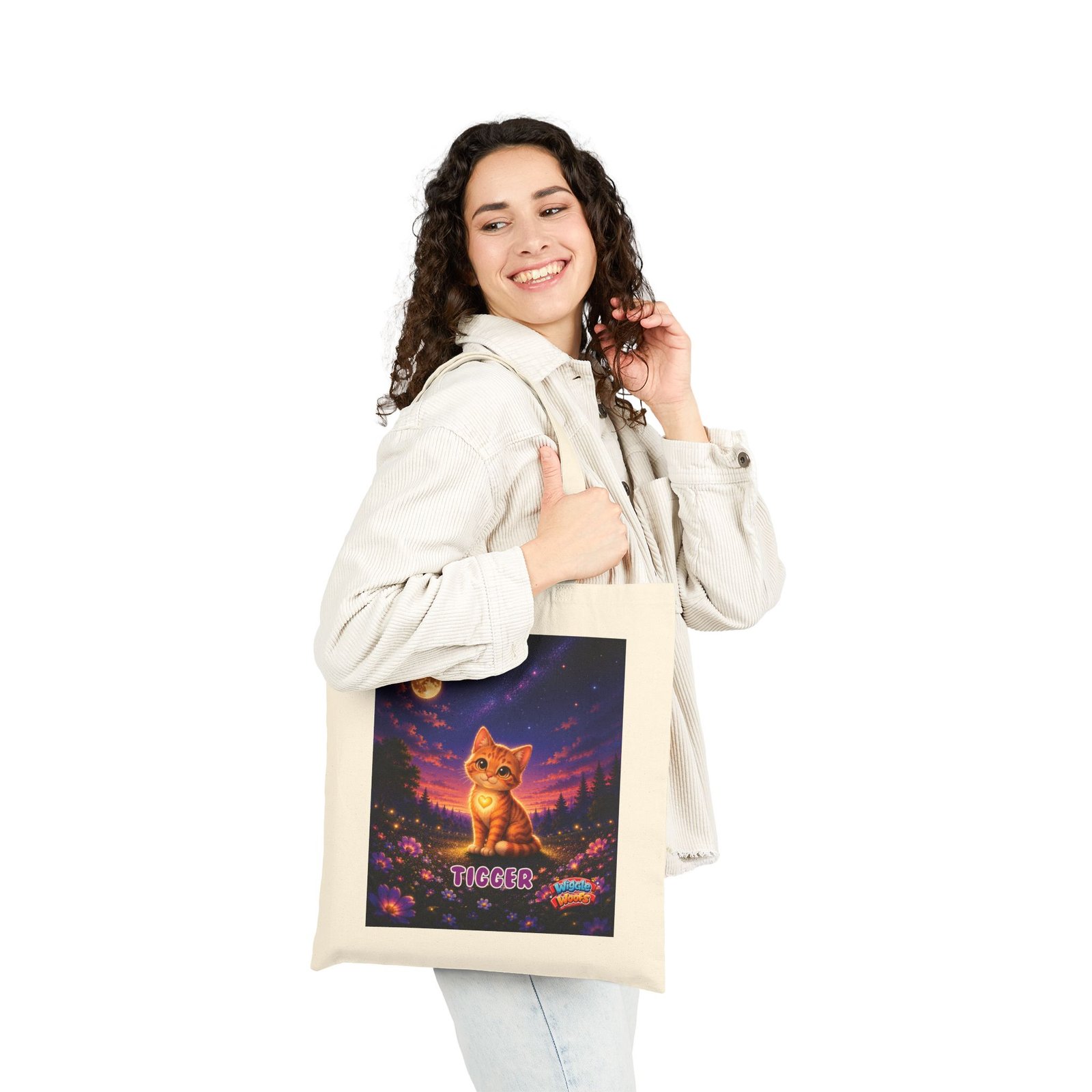 Tigger Wiggle Woofs™ Cotton Canvas Tote Bag - Image 6