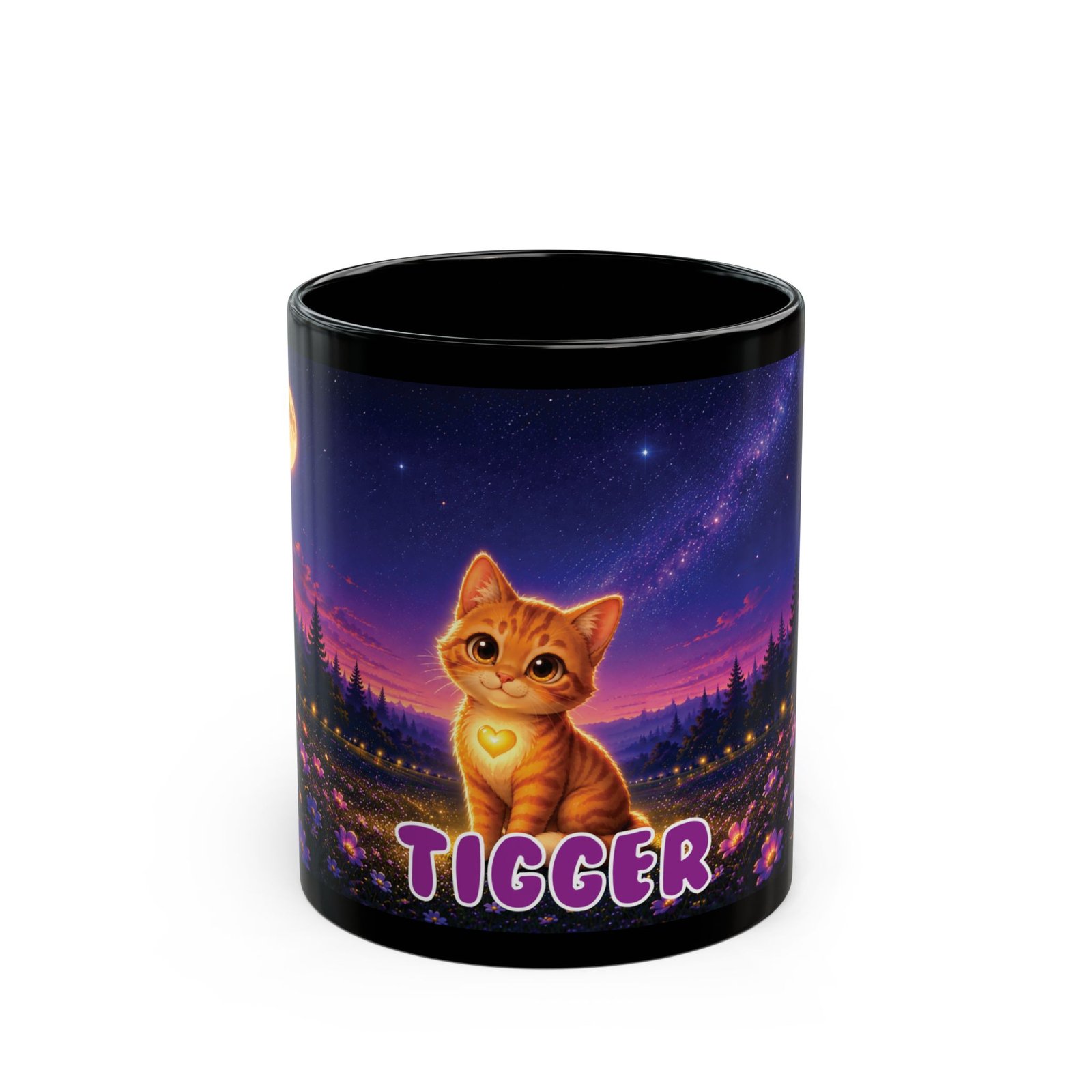 Tigger Wiggle Woofs™ Black Mug