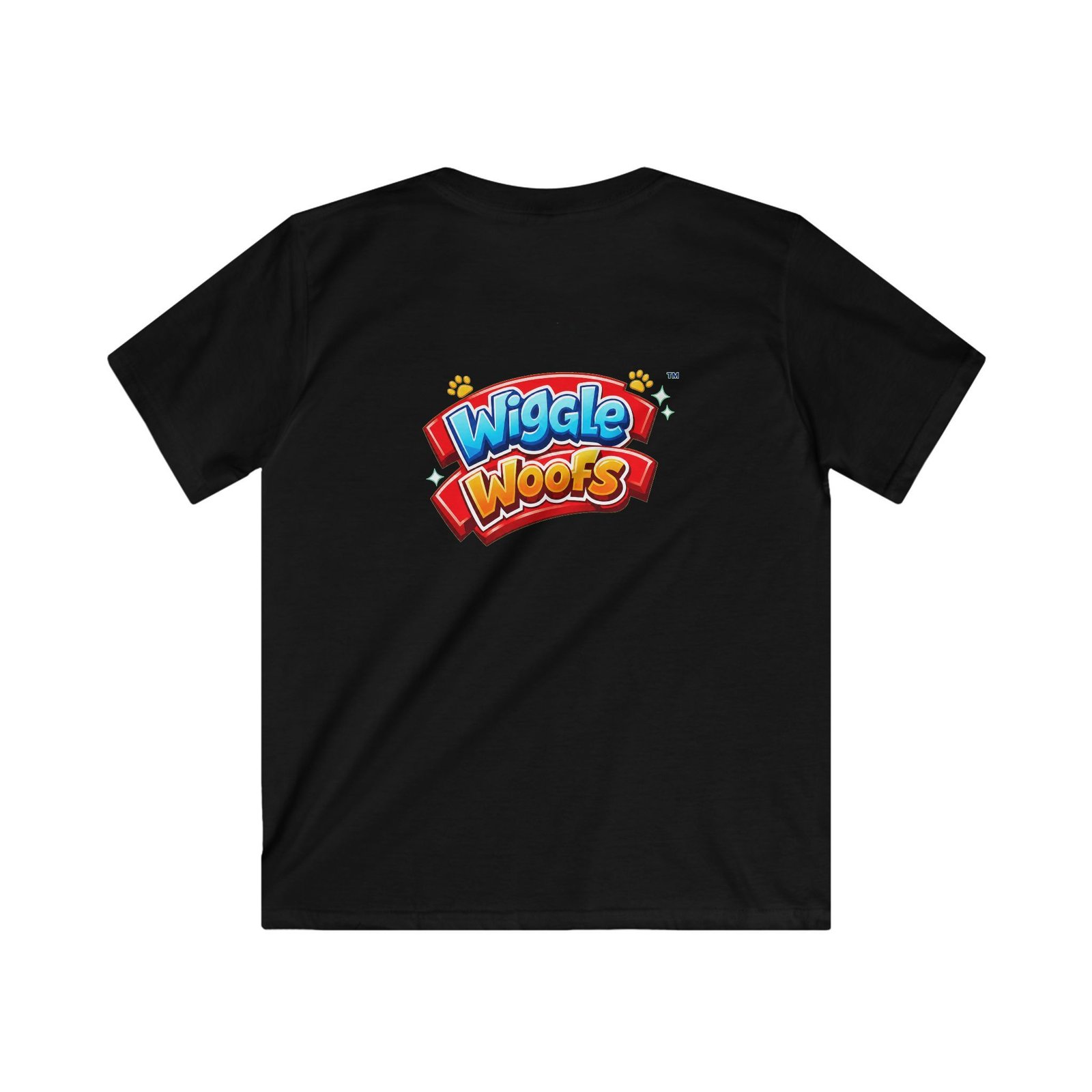 Zeus Wiggle Woofs™ Kids Softstyle Tee - Image 5