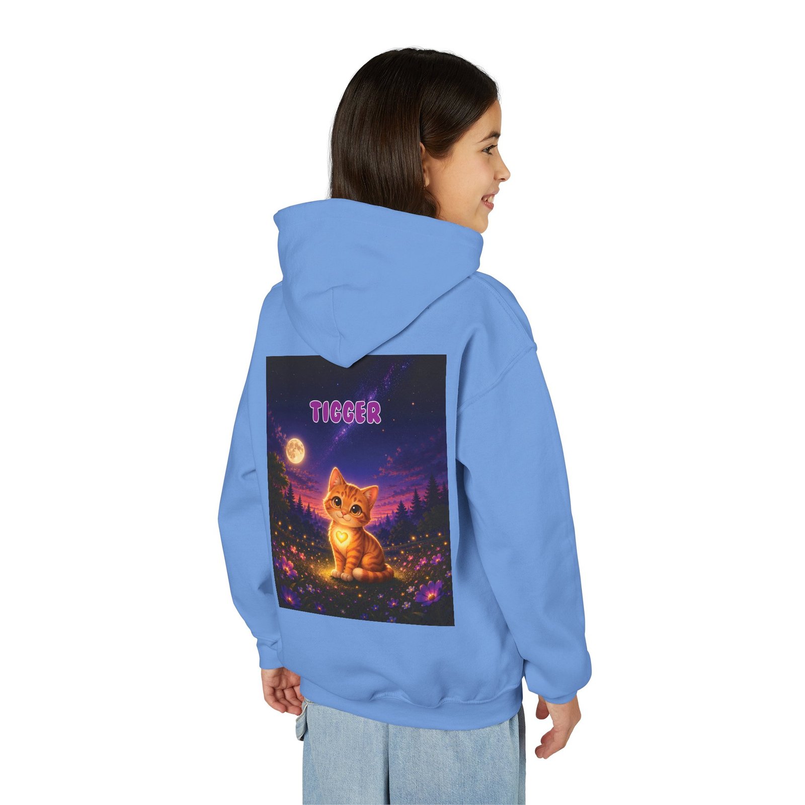 Tigger Wiggle Woofs™ Youth Heavy Blend Hooded Sweatshirt - Image 13