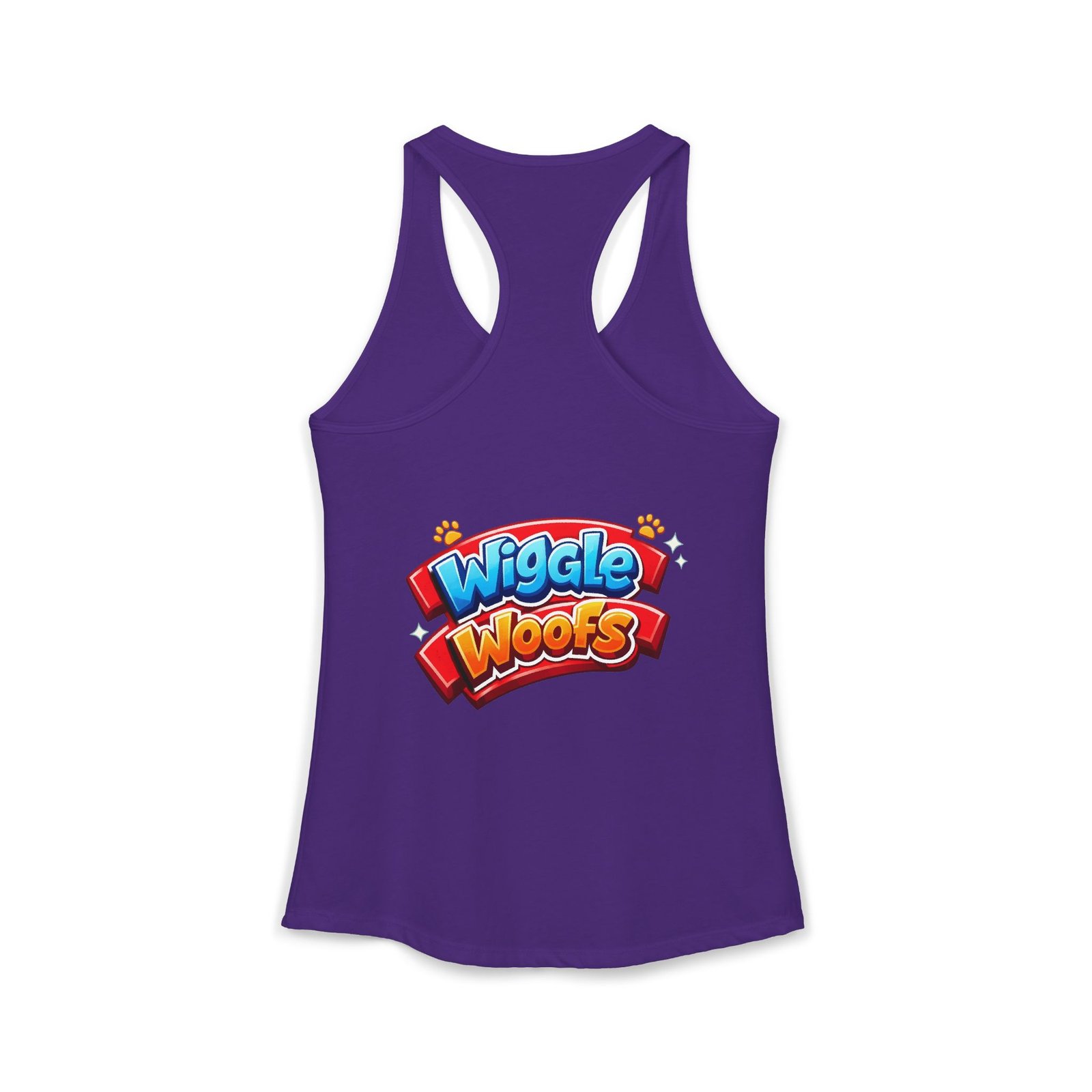'Penny' Wiggle Woofs™ Women's Ideal Racerback Tank - Image 32