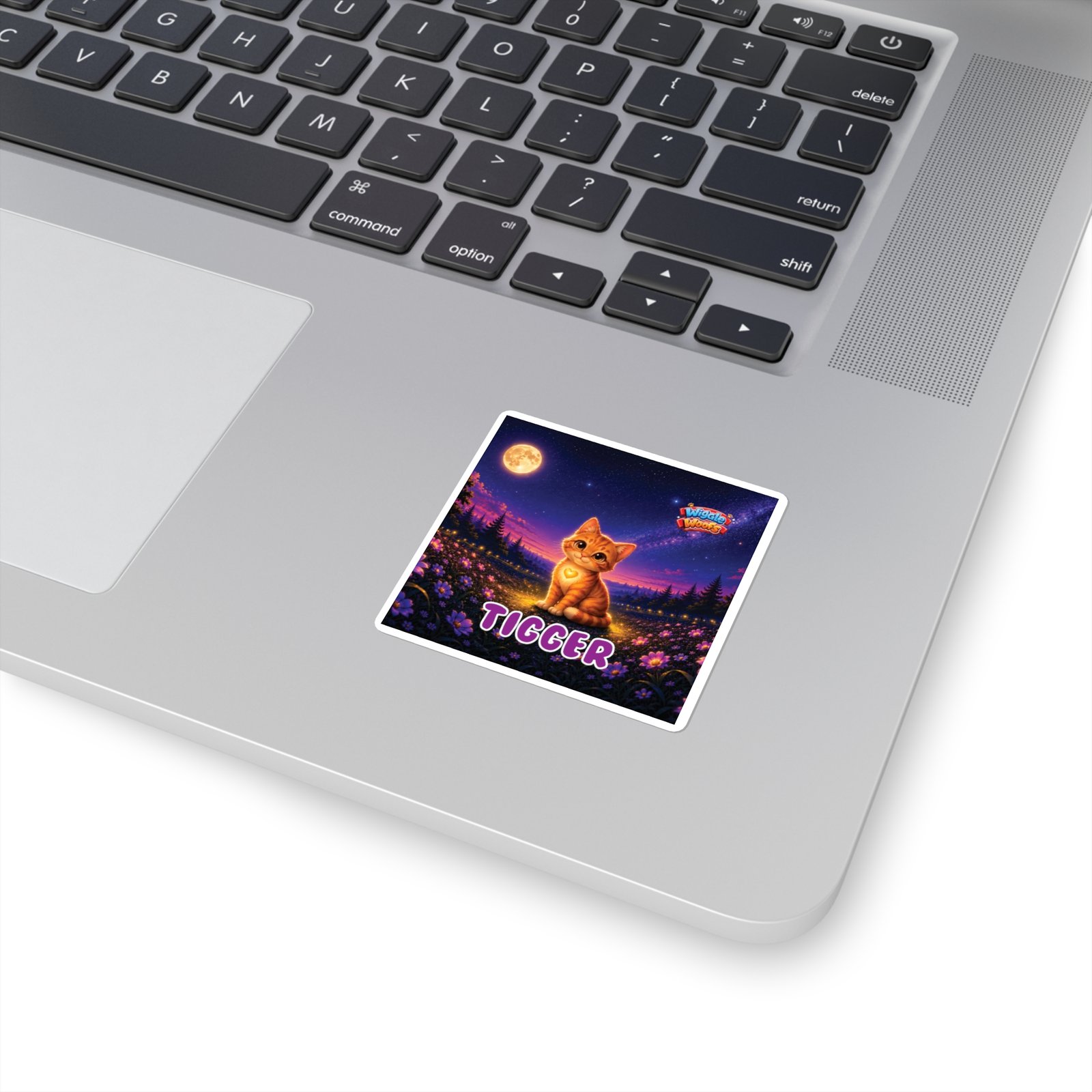 Tigger Wiggle Woofs™ Square Stickers - Image 2