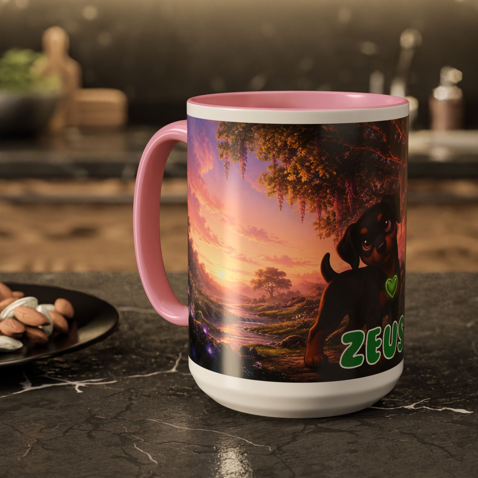 Zeus Wiggle Woofs™ Colorful Mugs (11oz, 15oz) - Image 126