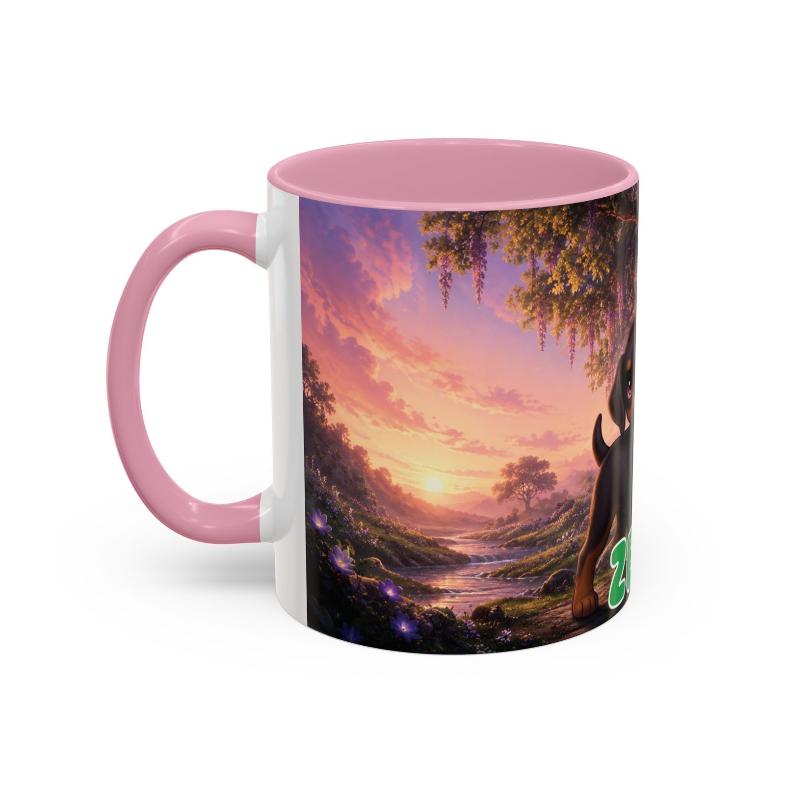 Zeus Wiggle Woofs™ Colorful Mugs (11oz, 15oz) - Image 58