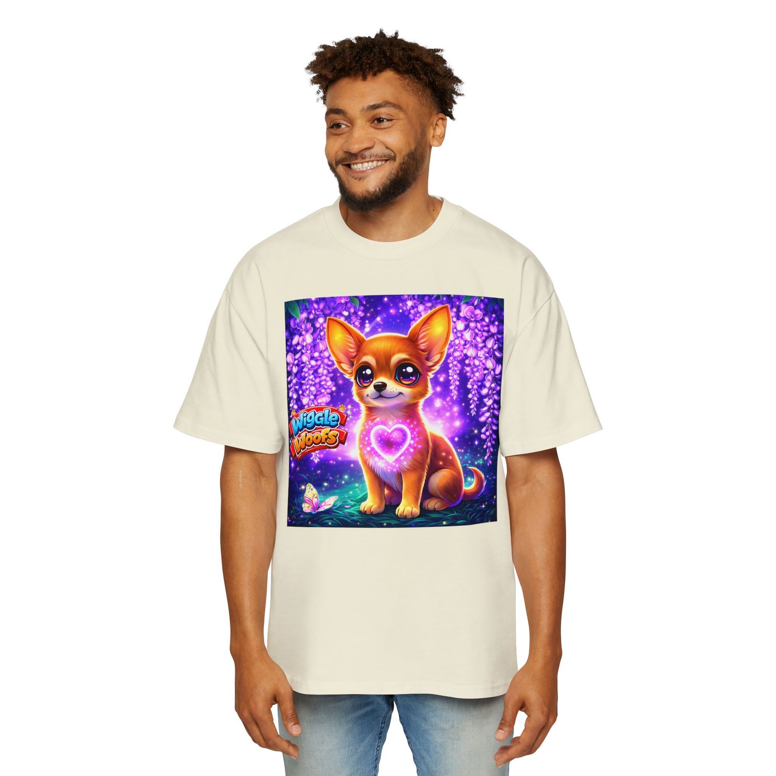 Penny Wiggle Woofs™ Oversized Heavy Tee - Image 12