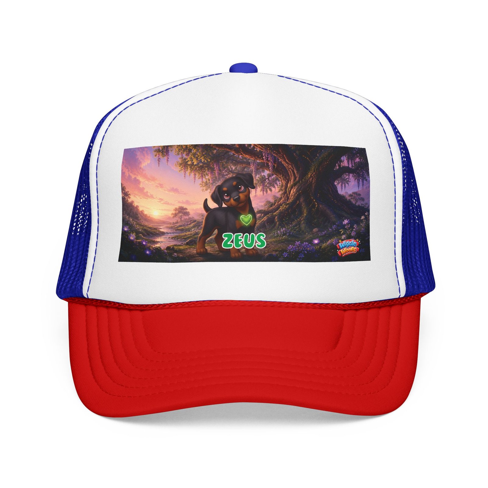 Zeus Wiggle Woofs™ Foam Trucker Hat - Image 15