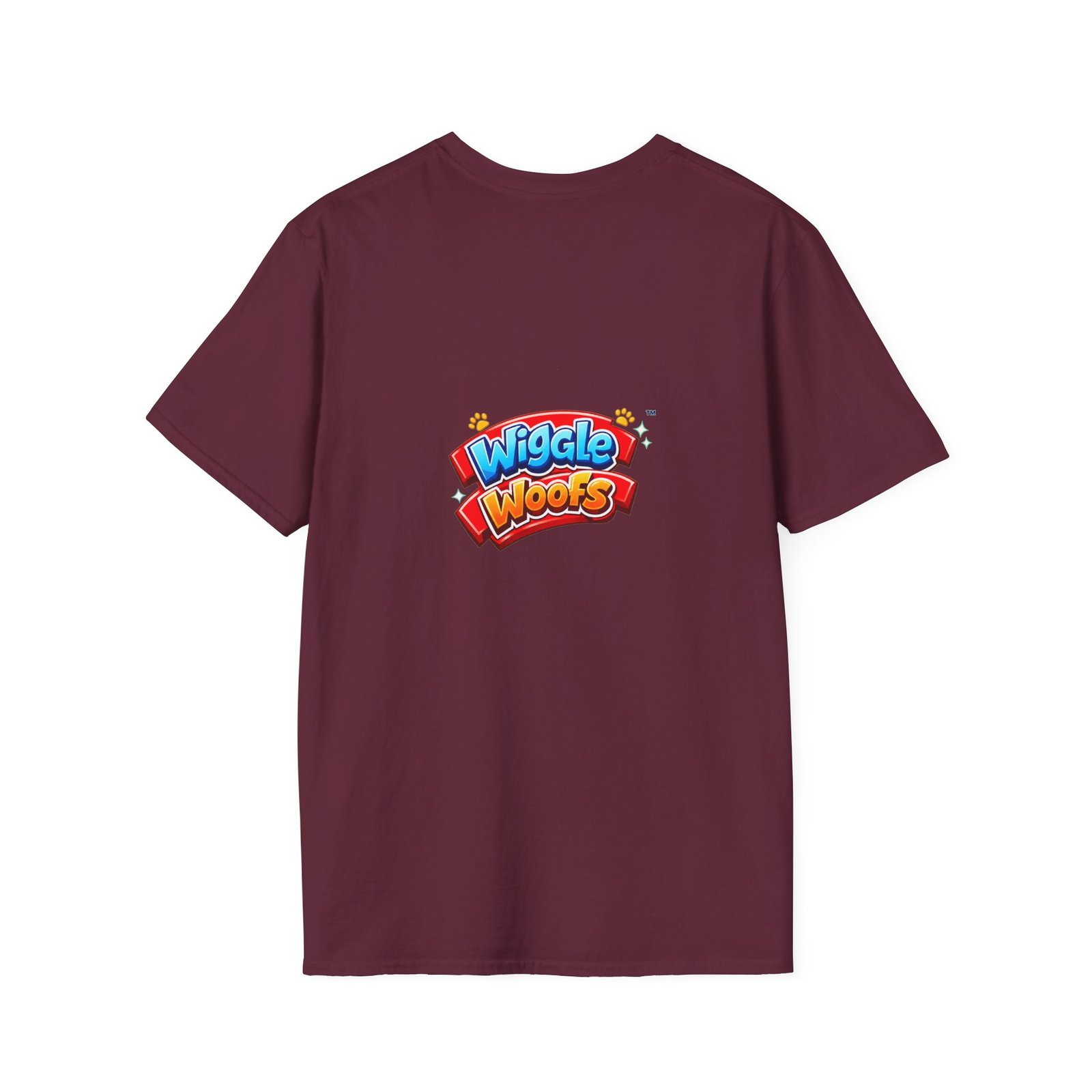 Zeus Wiggle Woofs™ Unisex Softstyle T-Shirt - Image 16