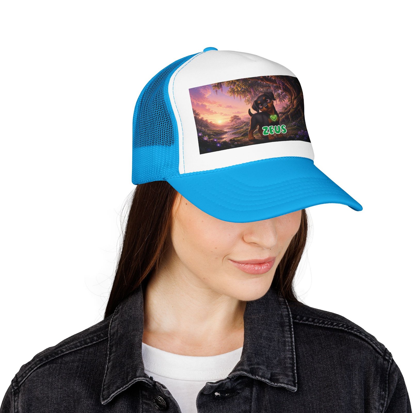 Zeus Wiggle Woofs™ Foam Trucker Hat - Image 8