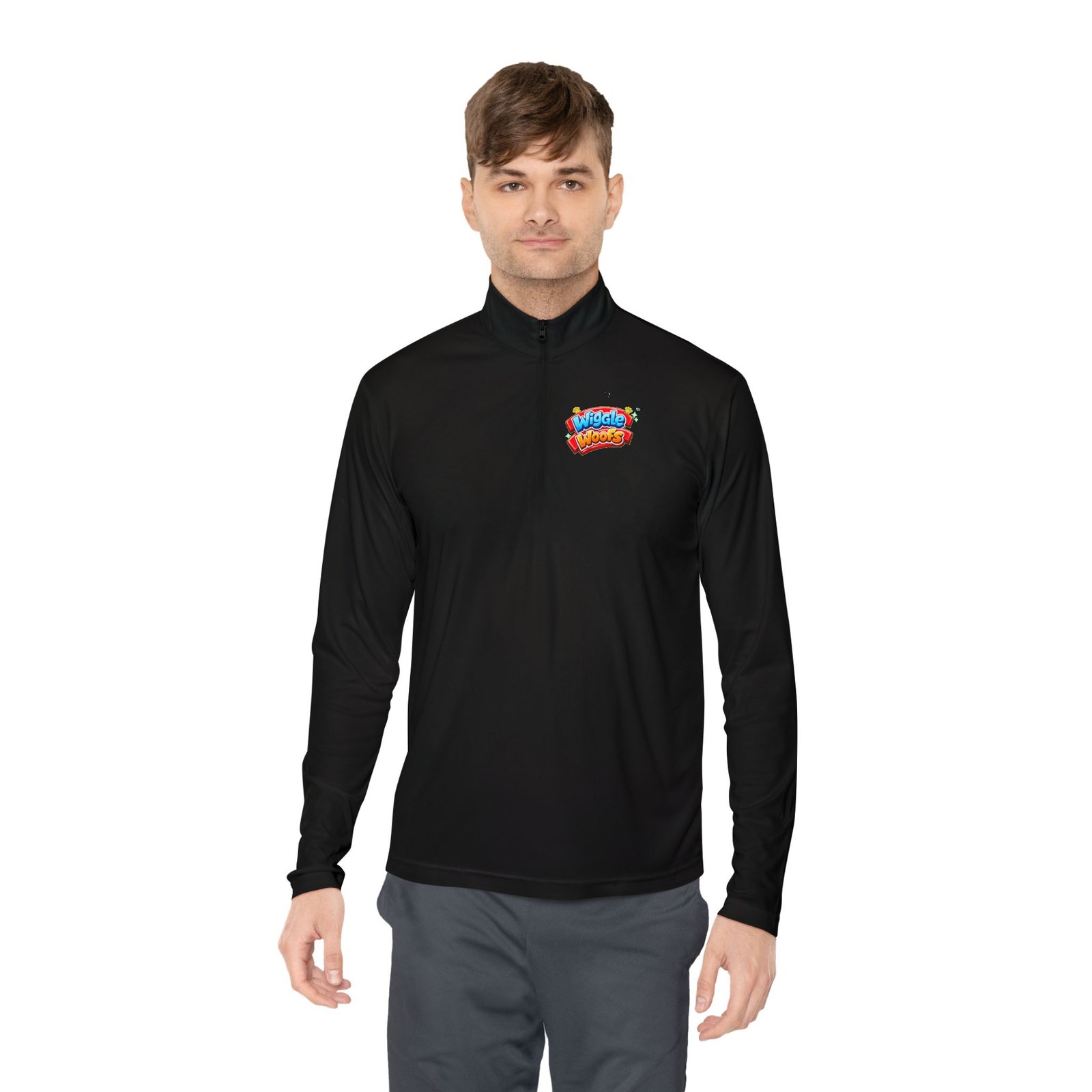 'Bumbles' Wiggle Woofs™ Unisex Quarter-Zip Pullover - Image 8