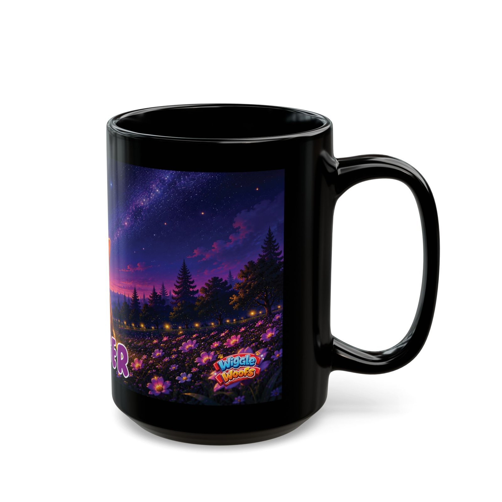Tigger Wiggle Woofs™ Black Mug - Image 6