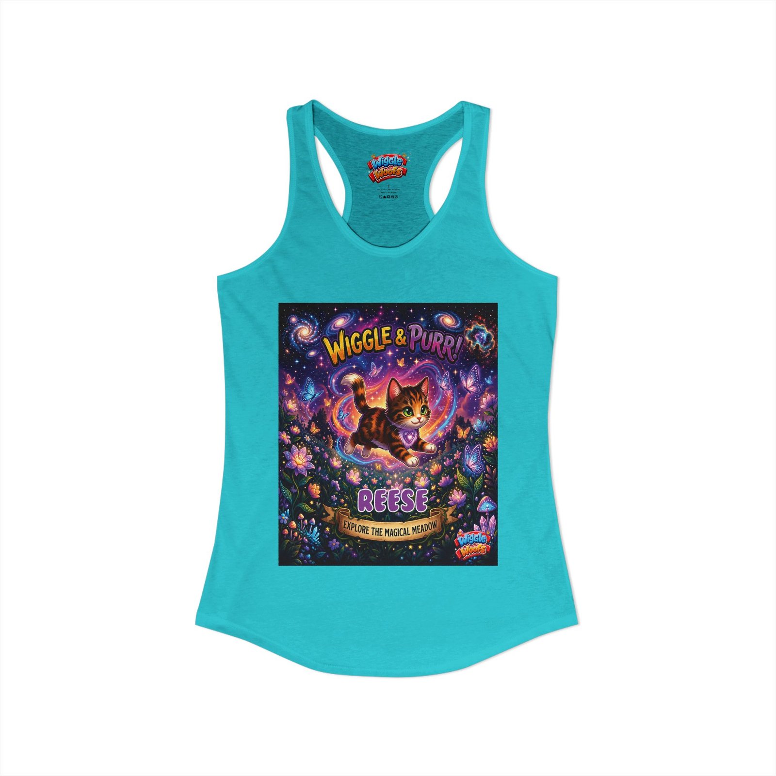 REESE Wiggle Woofs™ Women's Ideal Racerback Tank - Image 30