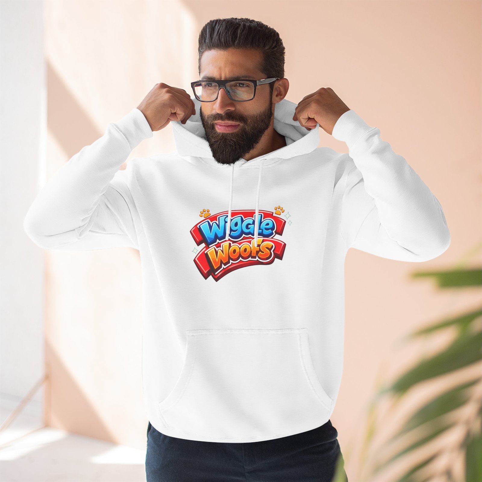 'Penny' Wiggle Woofs™ Three-Panel Fleece Hoodie - Image 5